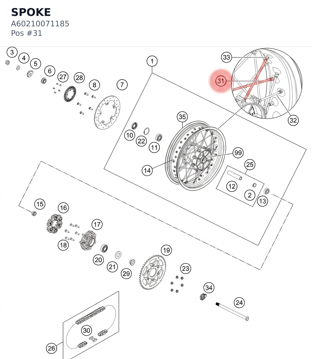 Diagram preview: SPOKE (A60210071185)