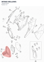 Diagram preview: INTAKE BELLOWS (79606026000)