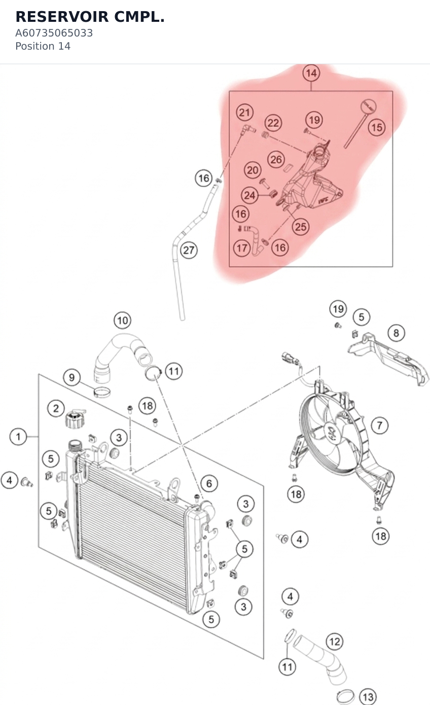 Diagram preview: RESERVOIR CMPL. (A60735065033)