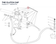 THE CLUTCH CAP 89340101A diagram position