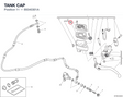 TANK CAP 89340301A diagram position