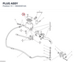 PLUG ASSY 89340401AA diagram position