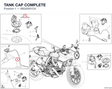 TANK CAP COMPLETE 89520501CA diagram position