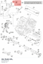 Diagram preview: OIL PLUG CPL. (60338085100)