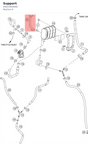Diagram preview: Support (93615002000)