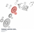 Diagram preview: TORQUE LIMITER CMPL. (79540016000)