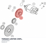 Diagram preview: TORQUE LIMITER CMPL. (79540016000)