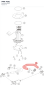 Diagram preview: PIPE FUEL (J600000824800)