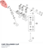 Diagram preview: CAM FOLLOWER CLIP (C63536056050)