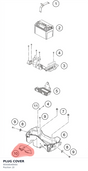 Diagram preview: PLUG COVER (90508048000)