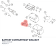 Diagram preview: BATTERY COMPARTMENT BRACKET (A58011054130)