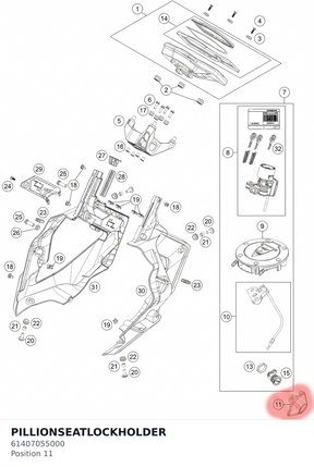 Diagram preview: PILLIONSEATLOCKHOLDER (61407055000)