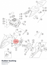Diagram preview: Rubber bushing (93035065010)