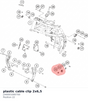 Diagram preview: plastic cable clip 2x6,5 (J340001000700)