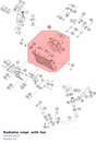 Diagram preview: Radiator cmpl. with fan (93035010333)