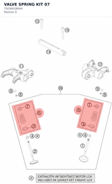 Diagram preview: VALVE SPRING KIT            07 (75036028044)