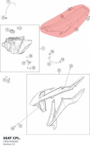 Diagram preview: SEAT CPL. (79007040000)