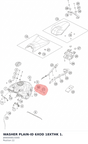 Diagram preview: WASHER PLAIN-ID 6XOD 18XTHK 1. (J690000615000)