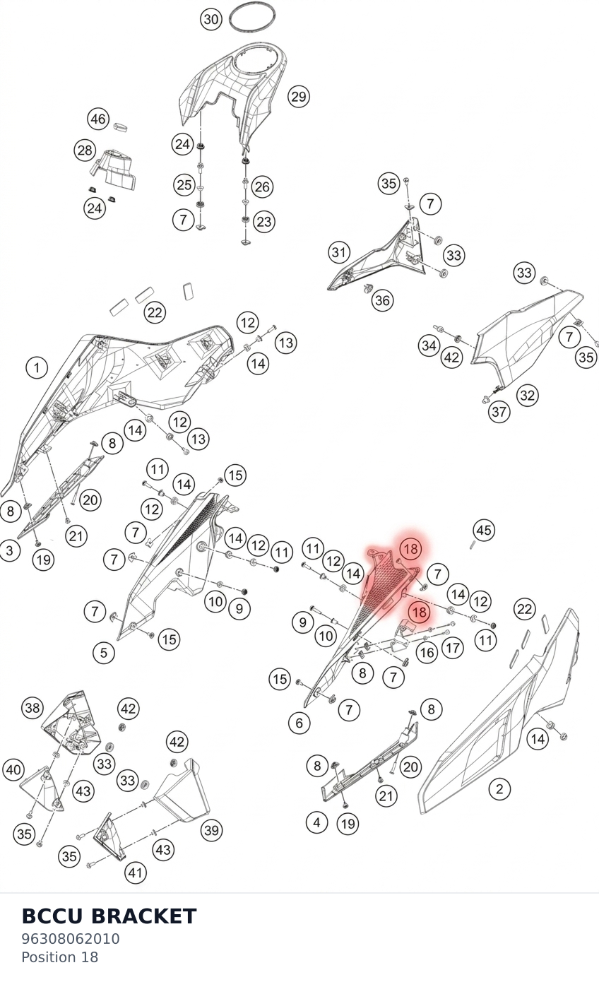 Diagram preview: BCCU BRACKET (96308062010)