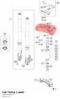 Diagram preview: TOP TRIPLE CLAMP (7600193403204)