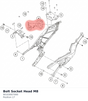 Diagram preview: Bolt Socket Head M8 (90103007000)