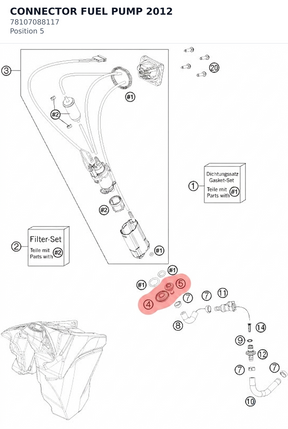 Diagram preview: CONNECTOR FUEL PUMP       2012 (78107088117)