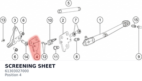 Diagram preview: SCREENING SHEET (61303027000)
