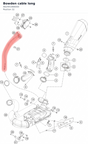 Diagram preview: Bowden cable long (A62441066000)