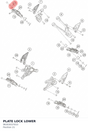 Diagram preview: PLATE LOCK LOWER (96303037010)