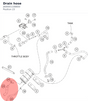 Diagram preview: Drain hose (J600001108800)