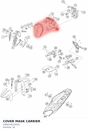 Diagram preview: COVER MASK CARRIER (C66014010010)