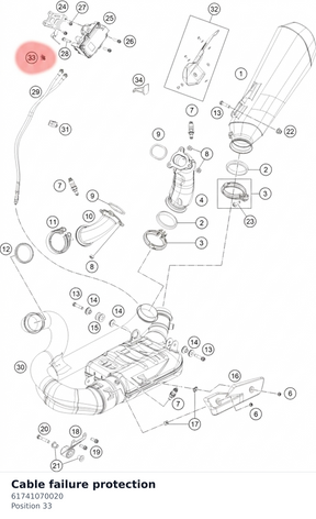 Diagram preview: Cable failure protection (61741070020)