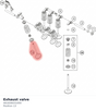 Diagram preview: Exhaust valve (A61836031000)