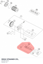 Diagram preview: MESH STRAINER CPL. (90238015033)
