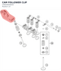 Diagram preview: CAM FOLLOWER CLIP (C90036056050)