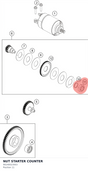 Diagram preview: NUT STARTER COUNTER (90240023003)