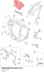 Diagram preview: REINFORCING RIGHT CPL. (79003014044)