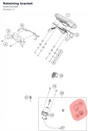 Diagram preview: Retaining bracket (93007051000)