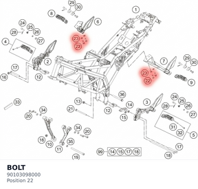Diagram preview: BOLT (90103098000)