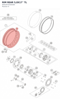 Diagram preview: RIM REAR 5,0X17'' TL (6041007010030A)