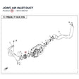 JOINT, AIR INLET DUCT product image