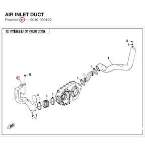 AIR INLET DUCT product image