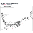 A-TYPE SCREW CLAMP 78-101 product image