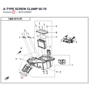 A-TYPE SCREW CLAMP product image