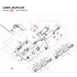 LINER, MUFFLER product image