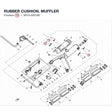 RUBBER CUSHION, MUFFLER product image
