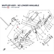 MUFFLER ASSY - NO LONGER AVAILABLE product image