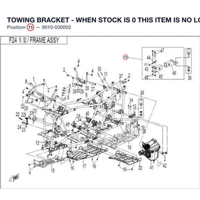 TOWING BRACKET - WHEN STOCK IS 0 THIS ITEM IS NO LONGER AVAILABLE product image