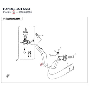 HANDLEBAR ASSY product image