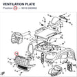VENTILATION PLATE product image